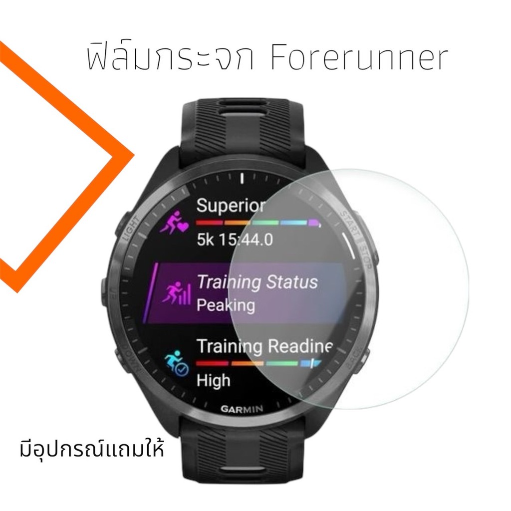 ฟิล์มกระจกนาฬิกาGarmin Forerunner/Venu/Vivo Active/เส้นผ่านศูนย์กลาง 32-46 มม. ป้องกันรอยขีดข่วน