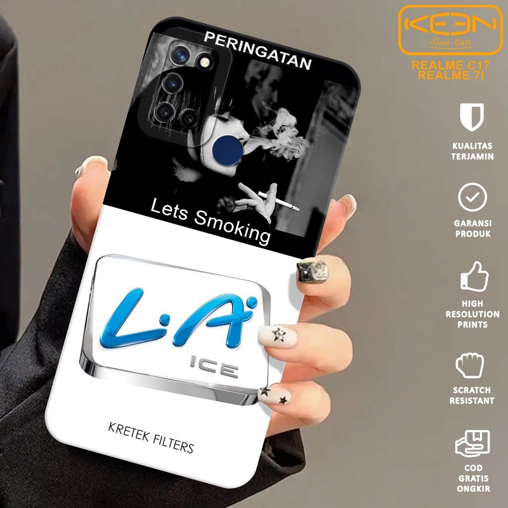 เคส HP Realme C17 Realme 7I - Realme C17 Realme 7I Softcase Rokk Motif - เคสโทรศัพท์ Realme C17 - เค