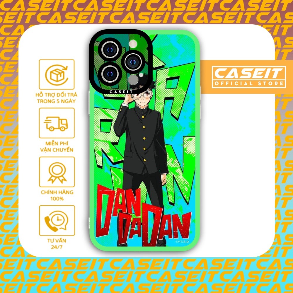Samsung Xiaomi Oppo Caseit Square Edge iPhone Case ธีมอนิเมะ Dan Dan Dan Dan Dan Dan Dan Vu trang Su