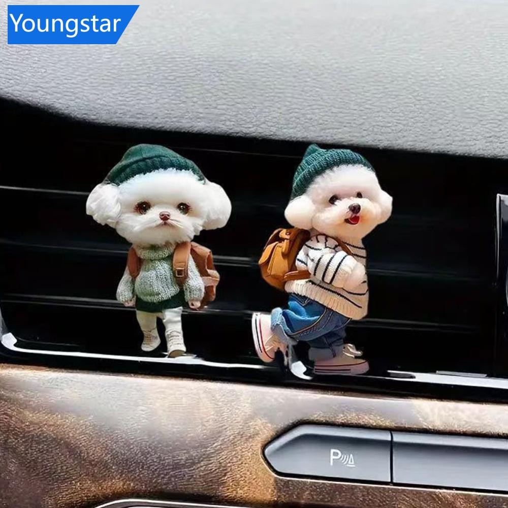 FYY Car Cat Air Freshener Diffuser Outlet Vent คลิปน้ําหอม Air Outlet Aroma Diffuser คลิประบายอากาศรถตกแต่งภายใน
