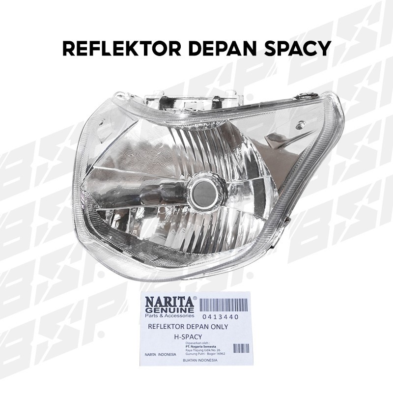 แผ่นสะท้อนแสงไฟหน้า Narita Honda Spacy (2011-2018)/ตัวสะท้อนแสงไฟหน้า Honda Spacy - LS