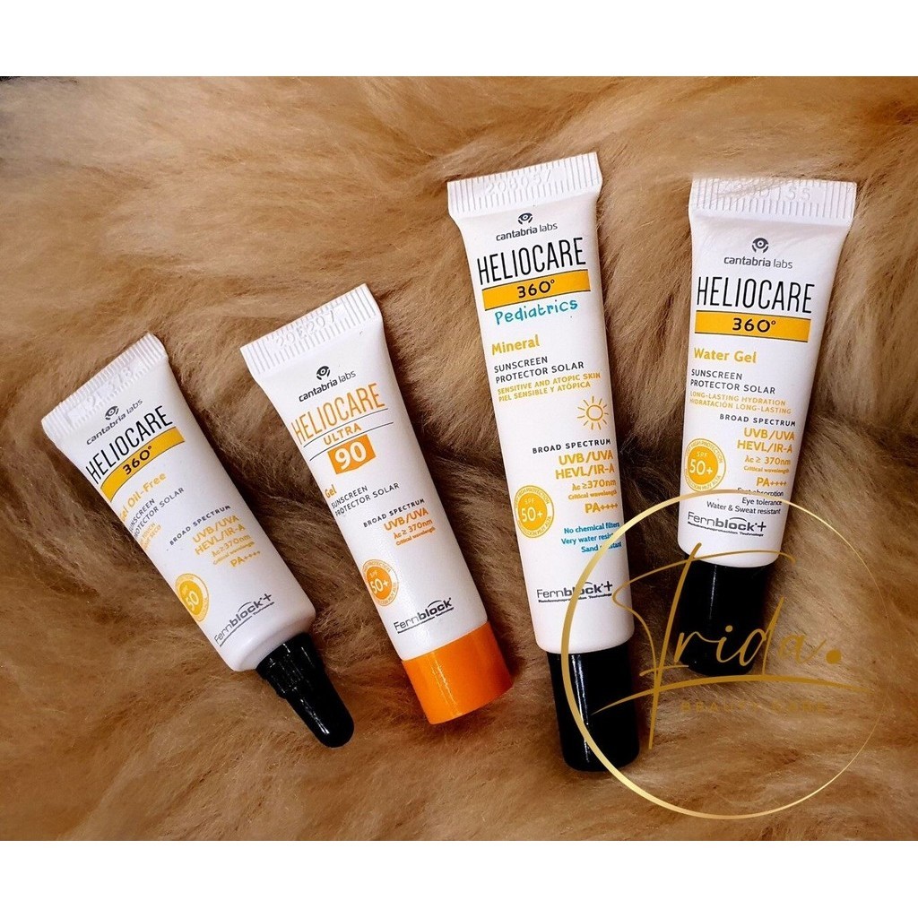 Heliocare กันแดด Gel oil free/ Fluid cream/Ultra gel/ Water gel /heliocare cushion compact spf 50+ P