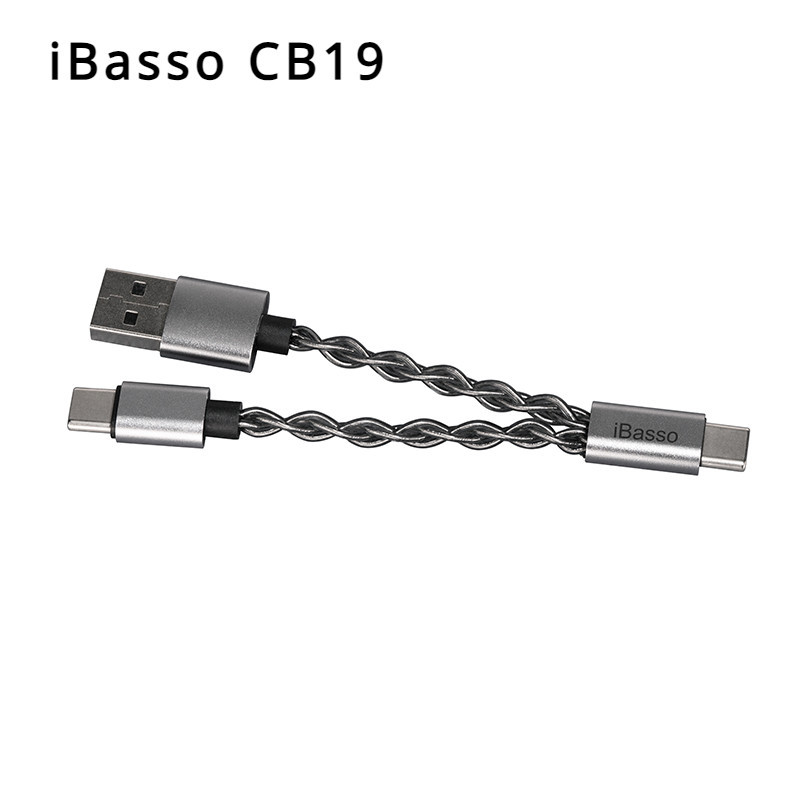 Ibasso CB19 สายพาวเวอร์ซัพพลาย ชุบเงิน ทองแดง ไร้ออกซิเจน ความบริสุทธิ์สูง สําหรับ DC03 DC04 DC06 Pr