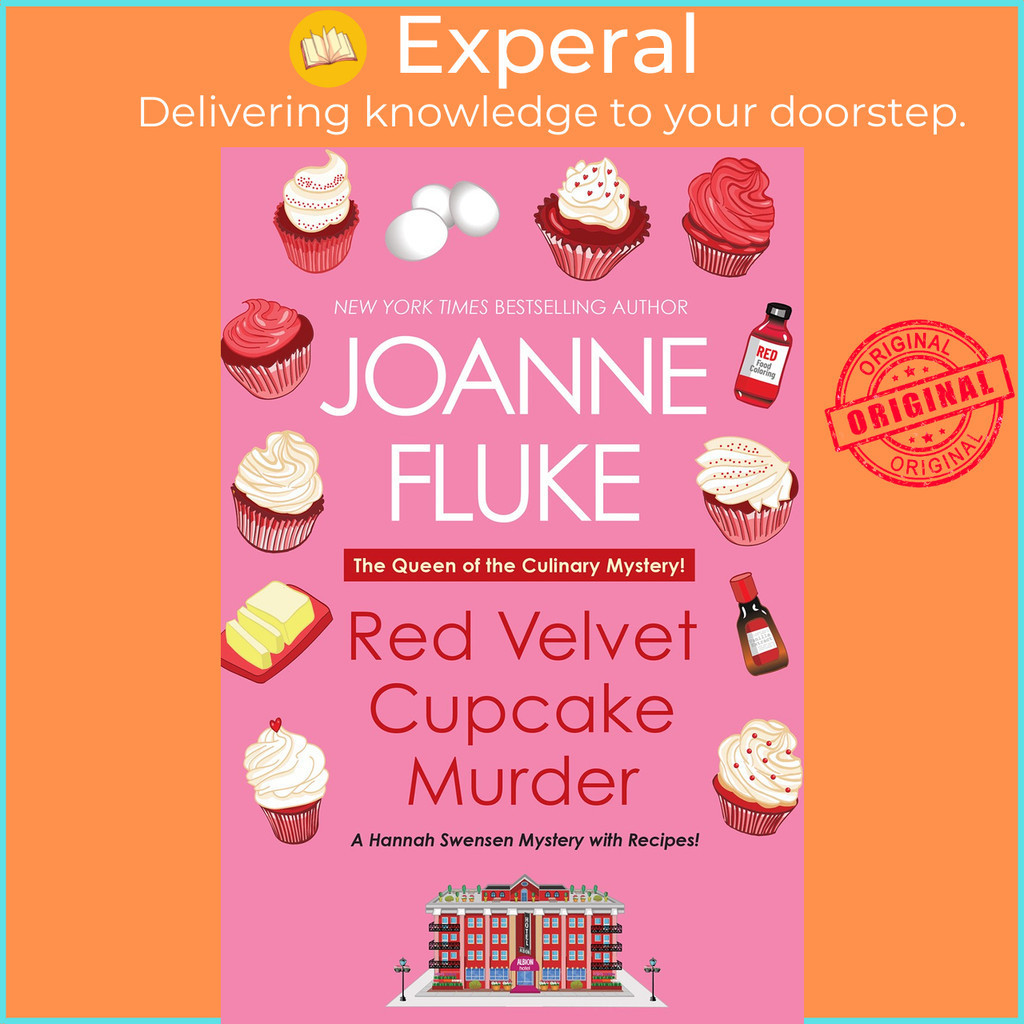 คัพเค้กกํามะหยี่สีแดง ฆาตกรรม โดย Joanne Fluke (ฉบับสหราชอาณาจักร หนังสือปกอ่อนการค้า)