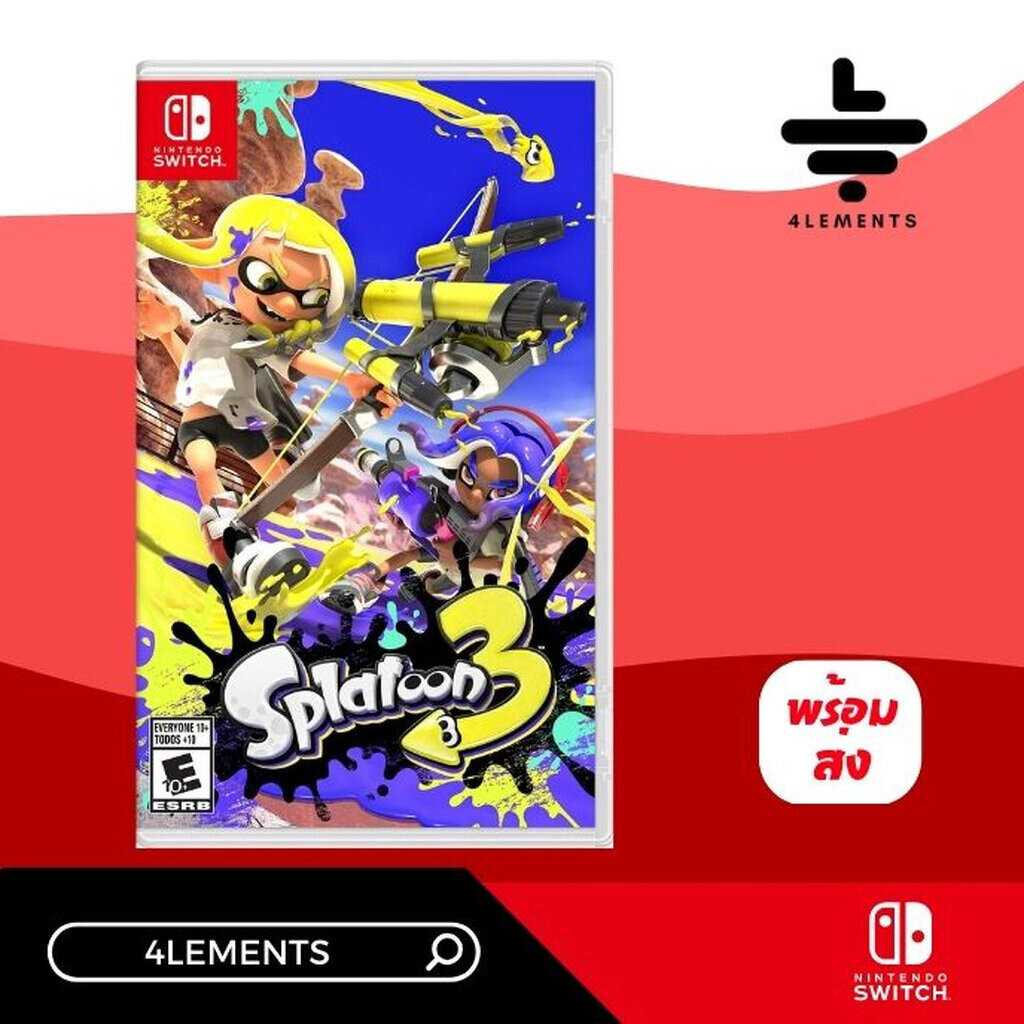 (พร้อมส่ง) SWITCH SPLATOON 3 (US)(มือ1)