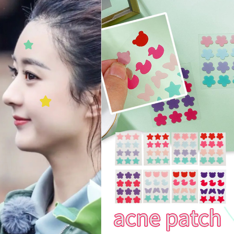 แผ่นแปะสิว กําจัดสิวเสี้ยน ที่มองไม่เห็น เครื่องมือความงาม 36 ชิ้น