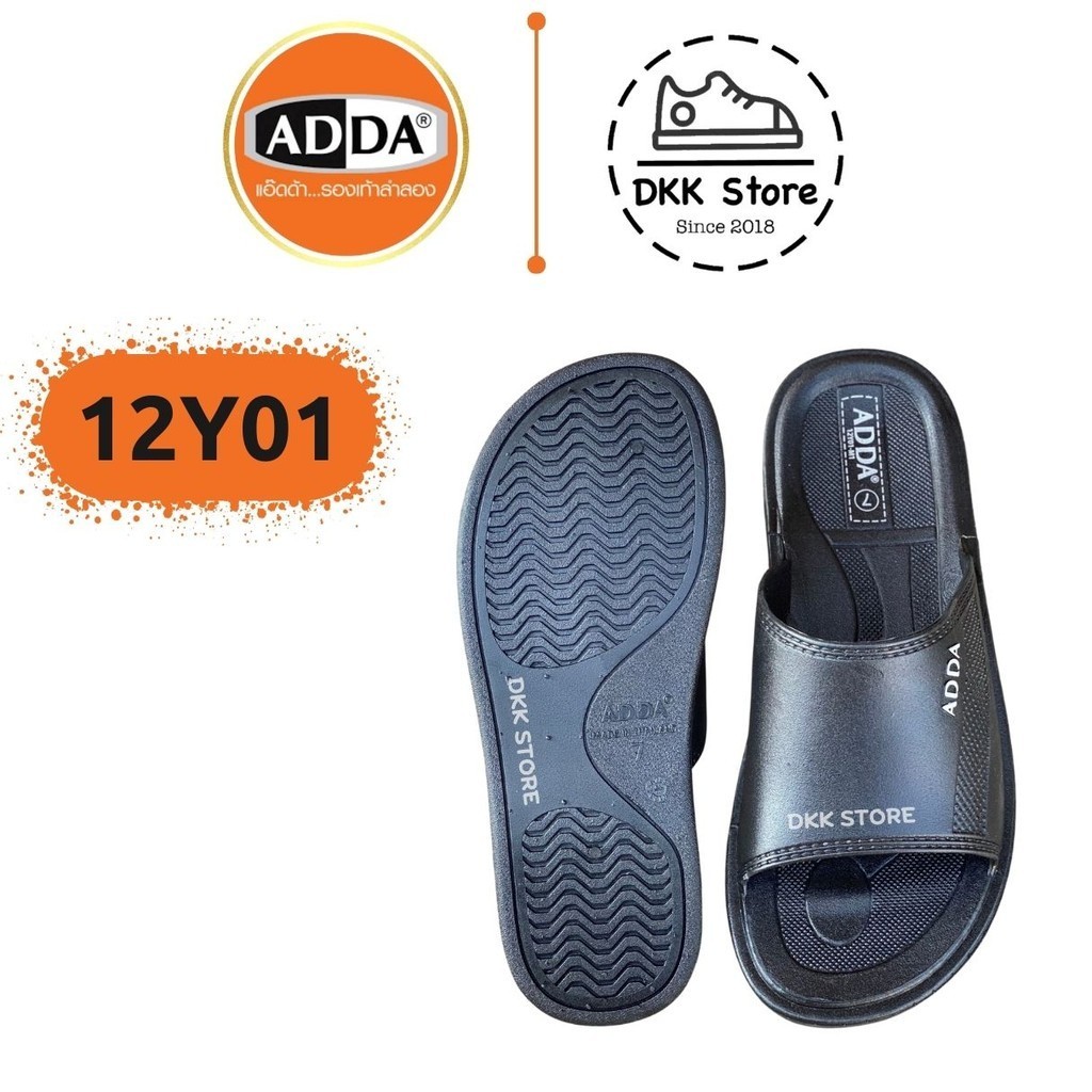 DKK : ADDA รองเท้าแตะลำลองแบบสวม รุ่น 12Y01/13G00/13W00/15101/18401 (ไซส์ 6-10)