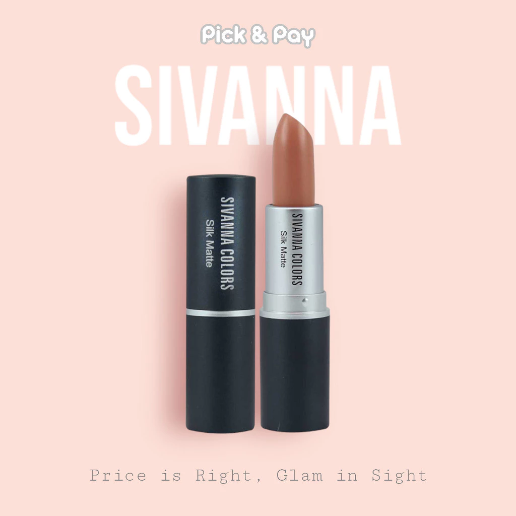 Sivanna Colors Silk Matte Lipstick lip ลิปสติก ซิเวียน่า เนื้อแมท ลิป ติดทนนาน HF360