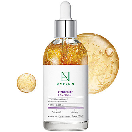Coreana AMPLE:N Peptide Shot 100ml เซรั่ม Ampoule ผสมอนุพันธ์โปรตีน