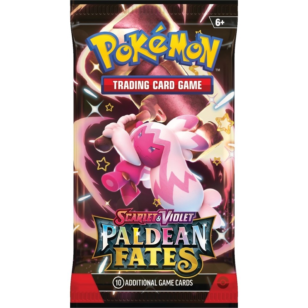 แพ ็ คเกจการ ์ ด Pokemon TCG - Scarlet &amp; Violet Paldean Fates - Booster Pack