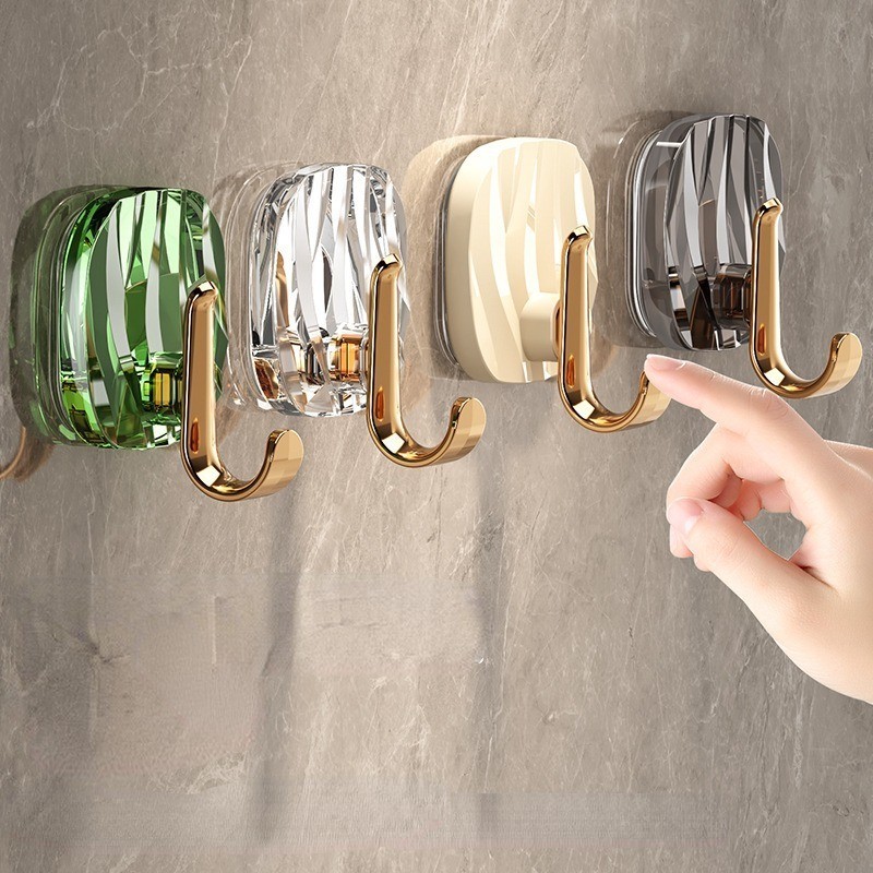 [ Featured ] ตะขอแขวนติดผนังห้องน้ํา - ชั้นเก็บของประหยัดพื้นที่ - ที่แขวนประตูตู้เสื้อผ้า - ที่แขวนของ กันน้ํา กันชื้น - อุปกรณ์จัดระเบียบในครัวเรือน - รูปที่ 3