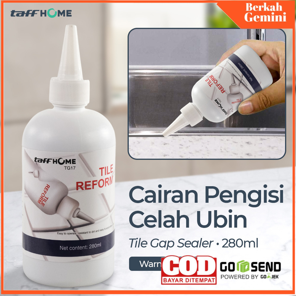 TaffiHOME Tile Gap Sealer Liquid 280ml - TG17 - สีเทา - 7RHZKIGY