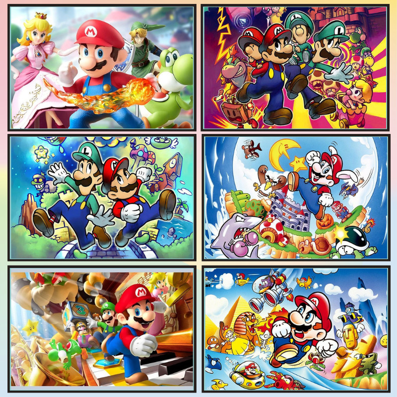 📣พร้อมส่ง📣【Mario】jigsaw puzzle-จิ๊กซอว์-300-1000-ชิ้น- ชิ้นของเด็ก จิ๊กซอว์ไม้ 1000 ชิ้น จิ๊กซอว์ 1000 ชิ้นสำหรับผู้ใหญ่ จิ๊กซอ จิ๊กซอว์ 500 ชิ้น🧩221-13 จิ๊กซอว์ 1000 ชิ้น สำหรับ ผู้ใหญ่ ตัวต่อจิ๊กซอว์ จิ๊กซอว์ การ์ตูน