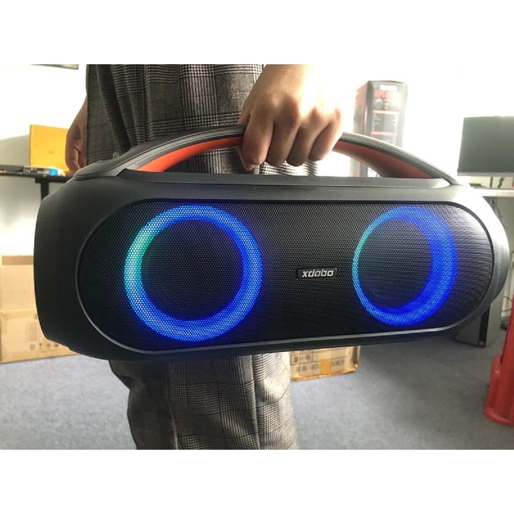 ของแท้ XDOBO Vibe Plus ลําโพงบลูทูธไร้สาย แบบพกพา พาวเวอร์แบงค์ BT TWS กล่องเสียง Boombox เครื่องเล่นเพลง 80W