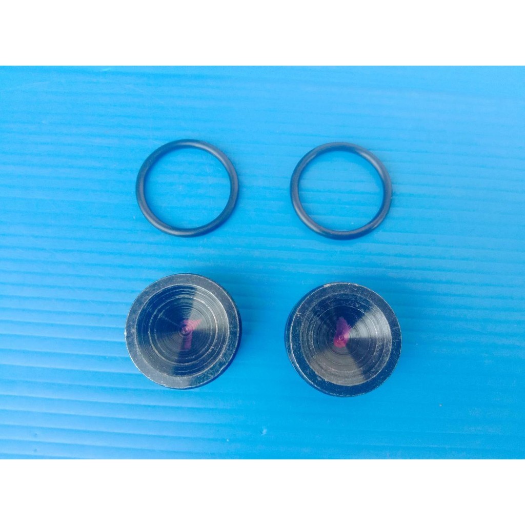 51454-K1N-V01/91356-K1N-V01/4ฝาปิดปลายแกนโช้คพร้อมโอริง(21.8×2.4)แท้HONDA  PCX160/รวม4ชิ้น 1ชุด