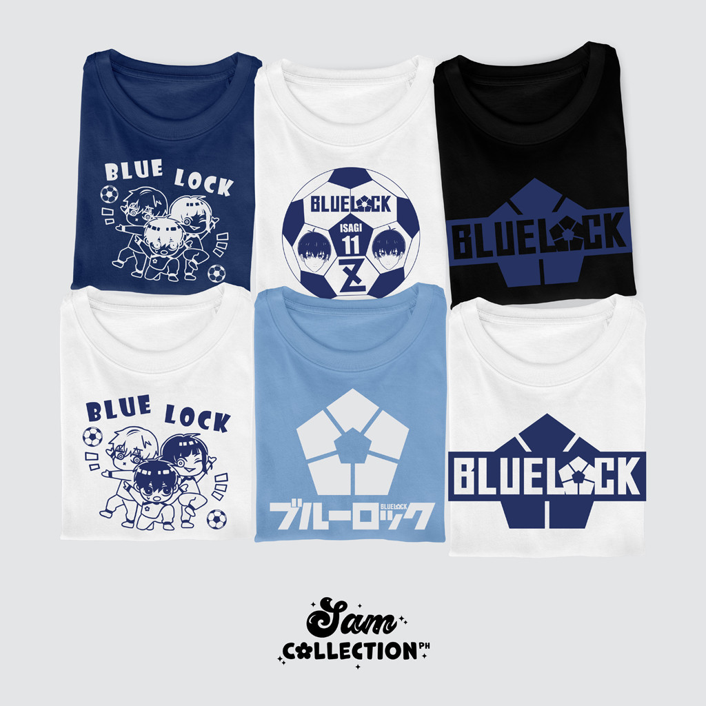 เสื้อยืด Blue Lock พิมพ์ลายการ์ตูนญี่ปุ่น Blue Lock Anime T-shirt S-5XL
