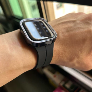 สายซิลิโคนสำหรับ Apple Watch Ultra/SE 3 2 49 มม. 46มม. 45 มม. 41 มม. Series 11 10 9 8 7 IWatch 44 มม. 40 มม. 42 ม