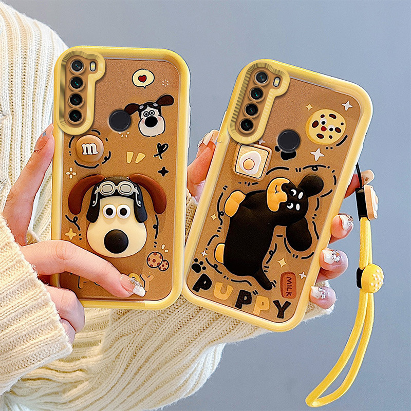 เคส redmi note 8 เคสโทรศัพท์มือถือ ลายการ์ตูนตาสวรรค์ 3D พร้อมตุ๊กตาน่ารัก สําหรับ redmi note 8