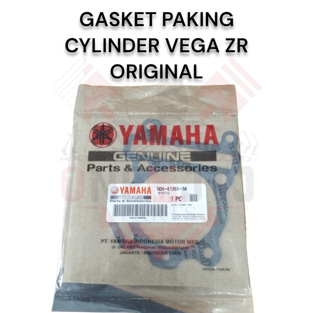 Orimoto - ORIGINAL VEGA ZR YAMAHA VEGA ZR YAMAHA CYLINDER GASKET PACKING 5D9-E1351-10