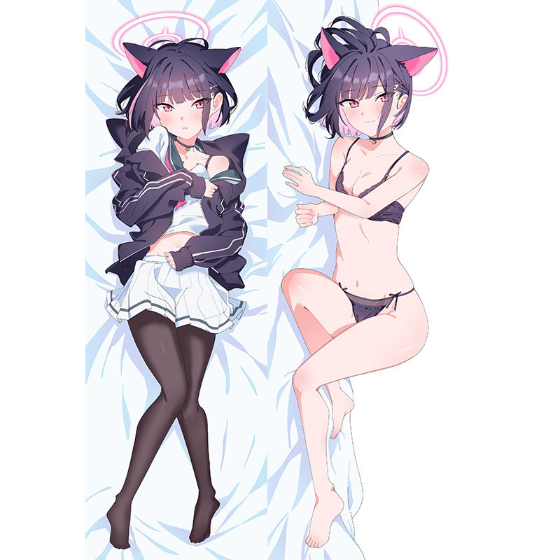 Kazusa Blue Archive เกมอะนิเมะหมอนการ ์ ตูน CustomMade Dakimakura ปลอกหมอน