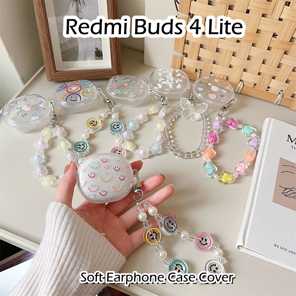 【Case Home】นําไปใช้กับ Redmi Buds 4 Lite เคส Case เคสหูฟัง การ์ตูนนวัตกรรม ซิลิโคนนุ่ม เคส เคสหูฟัง
