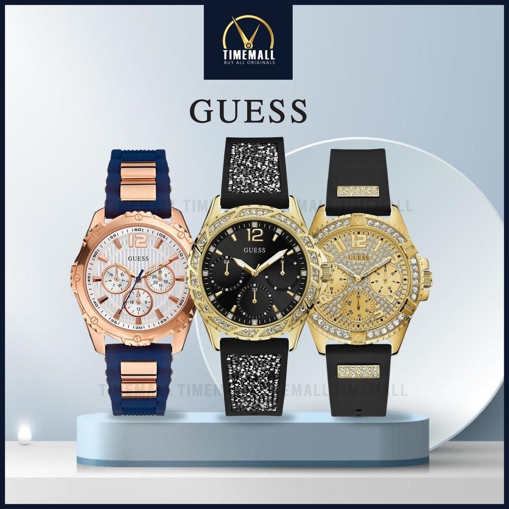 TIME MALL นาฬิกา Guess OWG377 นาฬิกาข้อมือผู้หญิง นาฬิกาผู้ชาย แบรนด์เนม  Brandname Guess Watch รุ่น W0325L8