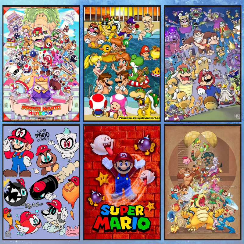 📣พร้อมส่ง📣【Mario】jigsaw puzzle-จิ๊กซอว์-300-1000-ชิ้น- ชิ้นของเด็ก จิ๊กซอว์ไม้ 1000 ชิ้น จิ๊กซอว์ 1000 ชิ้นสำหรับผู้ใหญ่ จิ๊กซอ จิ๊กซอว์ 500 ชิ้น🧩315-5 จิ๊กซอว์ 1000 ชิ้น สำหรับ ผู้ใหญ่ ตัวต่อจิ๊กซอว์ จิ๊กซอว์ การ์ตูน
