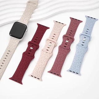 สายนาฬิกาข้อมือซิลิโคน TPU แบบเปลี่ยน สําหรับ Apple watch series 9 8 7 6 ultra 2 49/45 มม. i watch 5 4 se 3 44 42 41 มม. 38 40 มม.