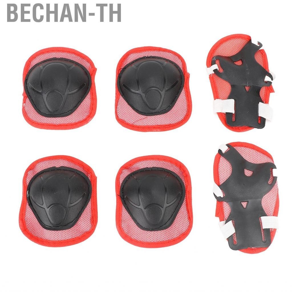 Bechan-th Kids Knee Pads Elbow  Comfortable Enhanced Safety Reliable Shock Absorption Bike Protective Gear Set Durable for Scooter