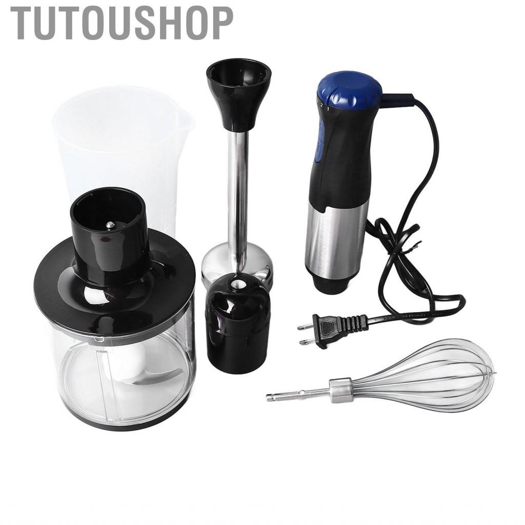 Tutoushop 5 Speed Electric Hand Mixer 1000W Safe Stainless Steel Whisk w/Beate