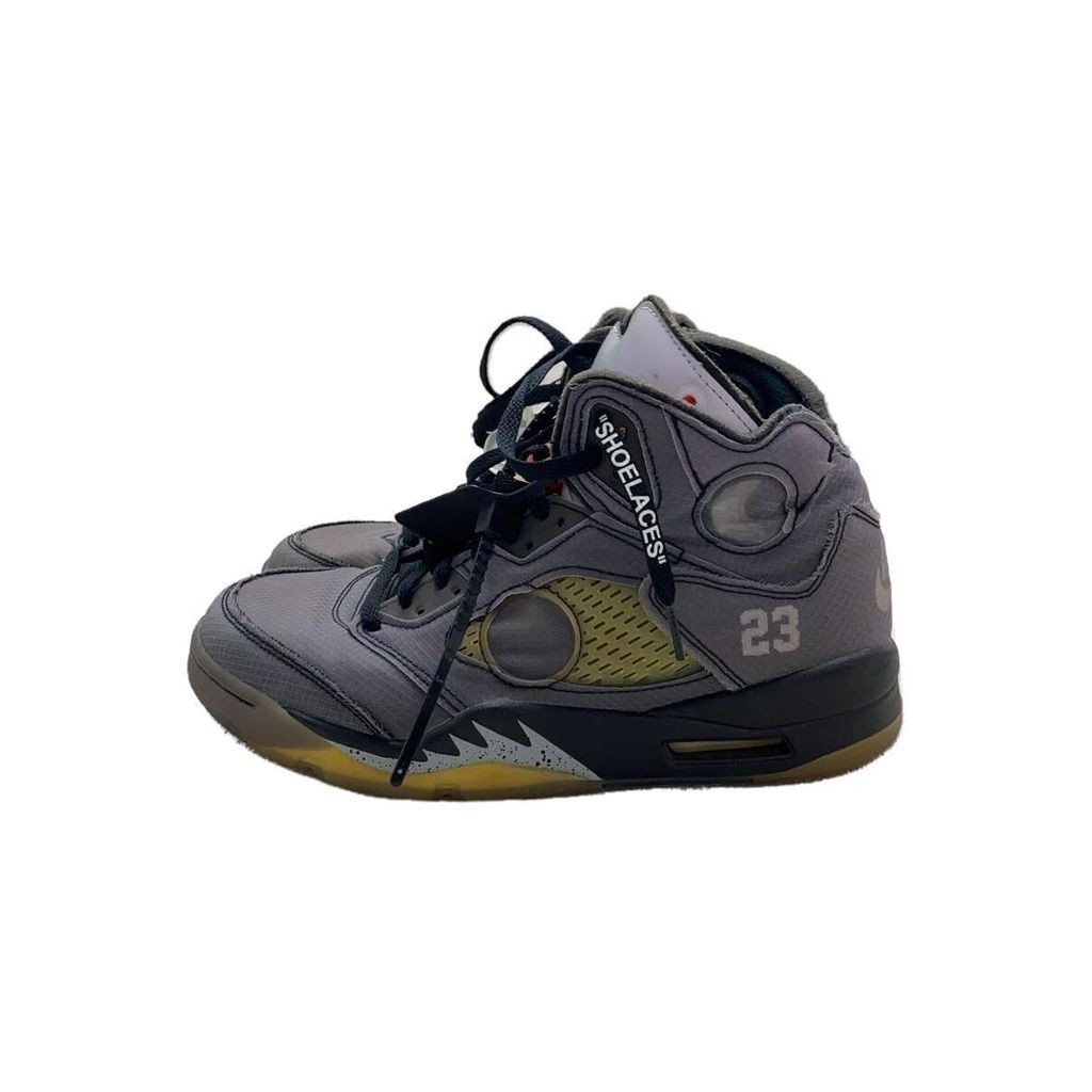 Nike Air Jordan 5 Low 1 8 4 รองเท้าผ้าใบ สีเทา มือสอง
