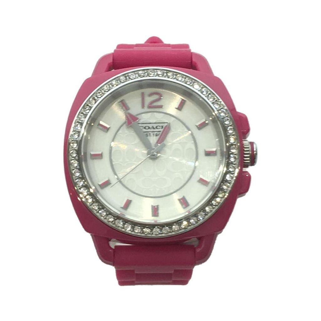 Coach WH wht A n O Wrist Watch Women Direct from Japan Secondhand