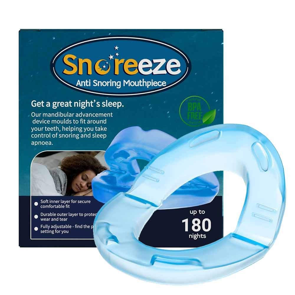 Honex Anti Snoring Mouthpiece Reusable Snore Device Stopper Reduce Snoring