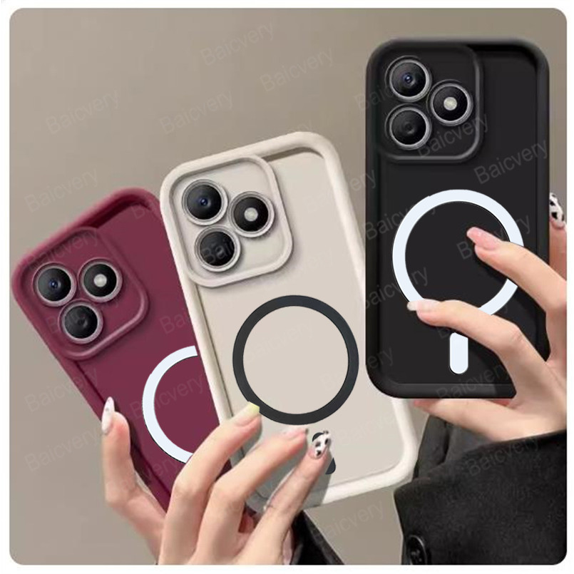 เคสโทรศัพท์มือถือ ป้องกันเลนส์กล้อง แบบแม่เหล็กไร้สาย สําหรับ REALME NARZO N53 REALME C53 REALME C51 REALME NOTE 50