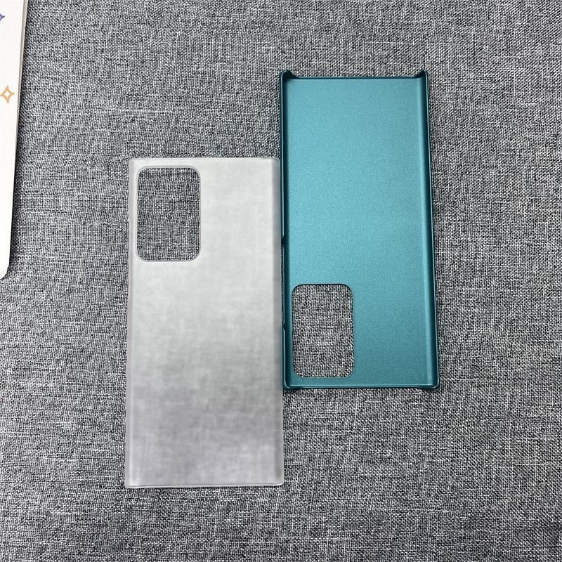 เคสโทรศัพท์มือถือ แบบแข็ง ผิวด้าน บางพิเศษ สีเหลือง สําหรับ Samsung Note 20 Ultra