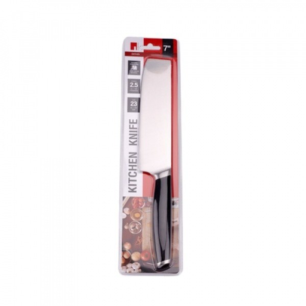 pw639shop ADAMAS มีดทำครัว 7 นิ้ว KESH09 สีดำ