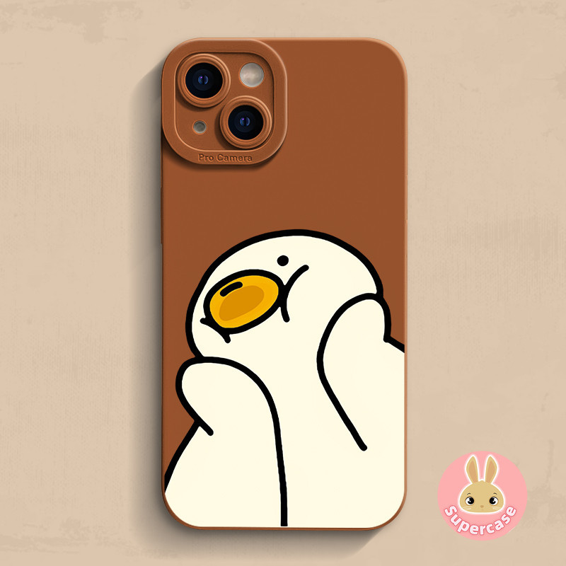 การ์ตูนตลก Swilling เป็ดเคสโทรศัพท์สําหรับ Vivo IQOO Z9 Turbo Z9X 12 Pro Y28 4G V40 V30 Pro รวมทุกอย