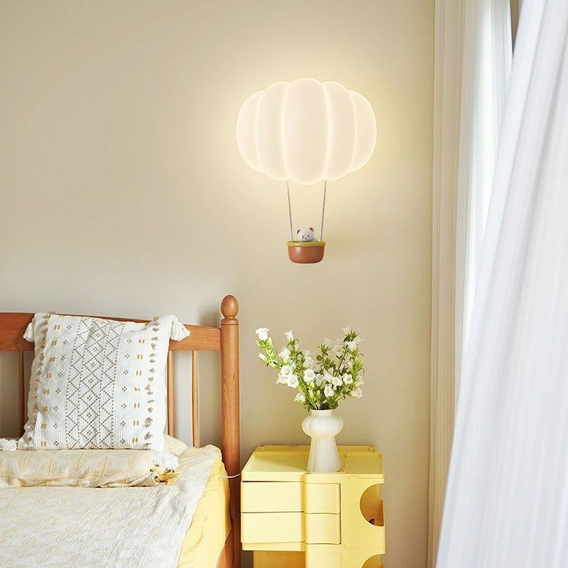 โคมไฟติดผนังห้องนอน Led สไตล์น่ารัก โคมไฟผนังหัวเตียง สําหรับตกแต่งบ้าน ห้องเด็ก