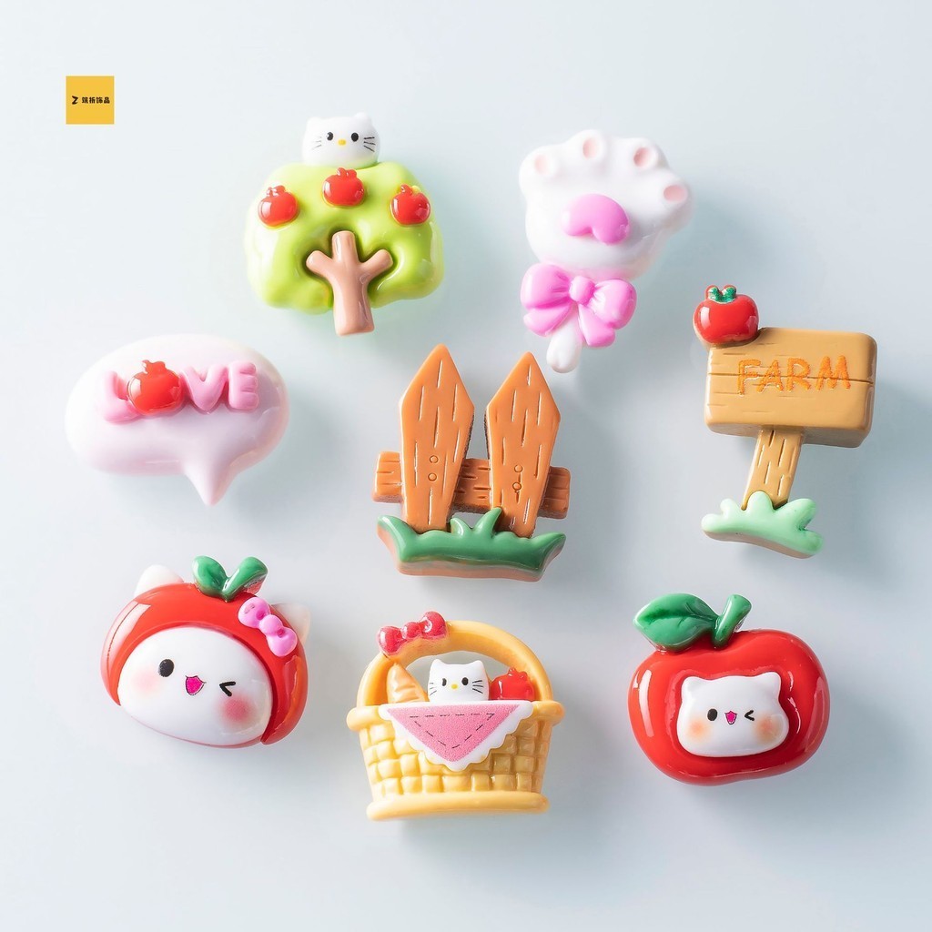 [3 #] Kt รั้วต้นไม้ ดอกไม้ ดอกไม้ ผลไม้ ขนาดเล็ก เครื่องประดับ แบรนด์ diy ครีม ยาง เคสโทรศัพท์ อุปกรณ์ทําผม แฮนด์เมด เรซิ่น รูรองเท้า หัวเข็มขัด อุปกรณ์เสริม ZQ