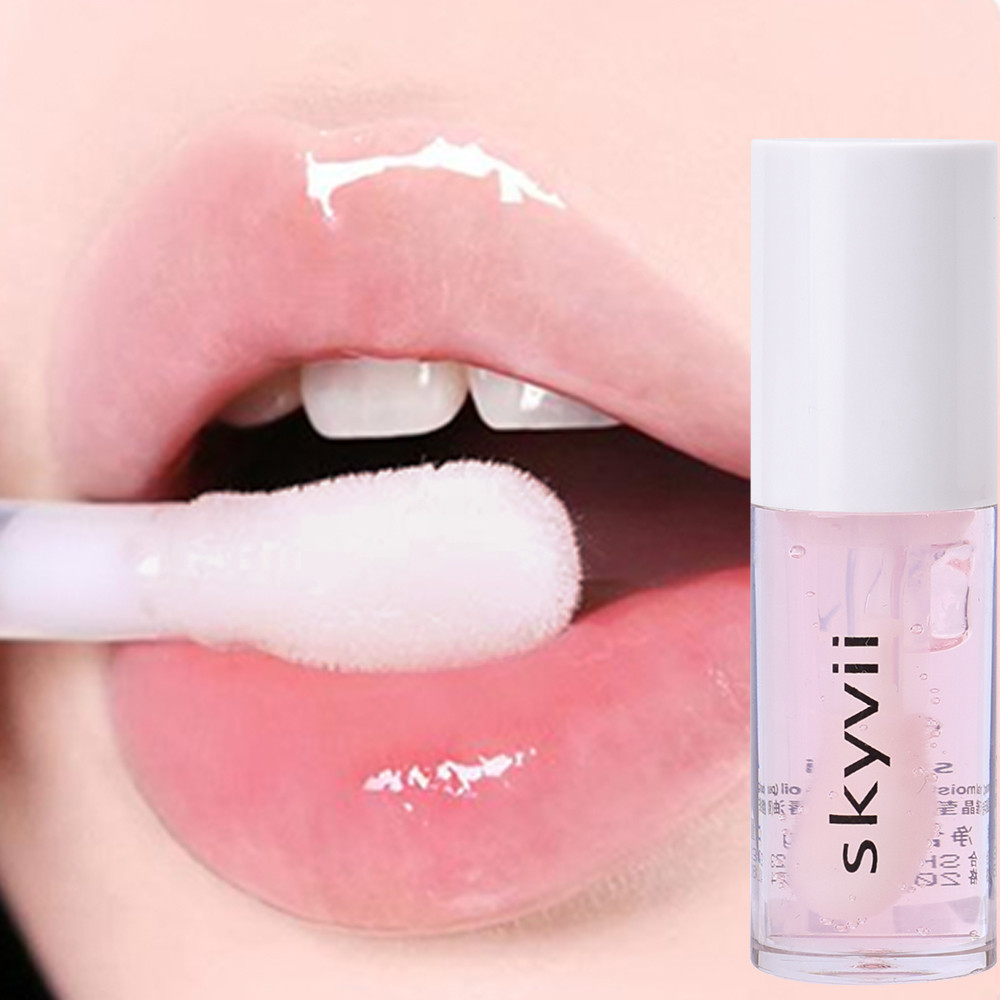 Tinted Lip Oil - ลิปแคร์ออยล์ - ลิปมอยส์เจอร์ไรเซอร์ - ลิปทรีทเม้นท์ - ซ่อมแซมริมฝีปาก ริ้วรอย บรรเทาความแห้งกร้าน - ติดทนนาน ชุ่มชื้น บํารุง - ลิปเมคอัพเครื่องสําอาง