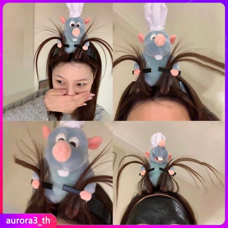 【ในการจัดส่ง】 2024 ใหม่สไตล์การ์ตูนน่ารักที่คาดผมผู้หญิงฤดูใบไม้ผลิแฟชั่นผ้าที่คาดผม
