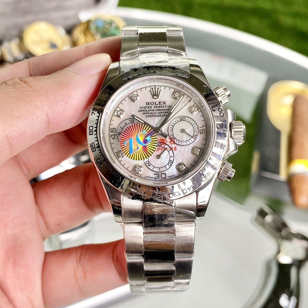Rolex Cosmograph Daytona series นาฬิกากลไกอัตโนมัติเต ็ มรูปแบบ