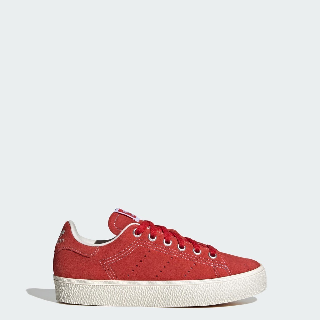 adidas ไลฟ์สไตล์ รองเท้า Stan Smith CS เด็ก สีแดง IF0531