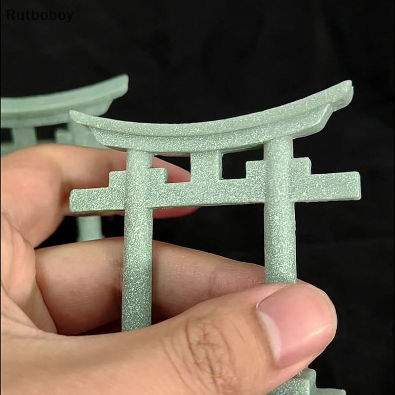 [Rut] Torii ประตูหินทรายจําลอง ขนาดเล็ก สไตล์ญี่ปุ่น สําหรับตกแต่งตู้ปลา สวน ศาลเจ้า สวนภูมิทัศน์ COD ราคา ถูกที่สุด ดีลบีเคเค แกลเลอรีภาพที่ 2
