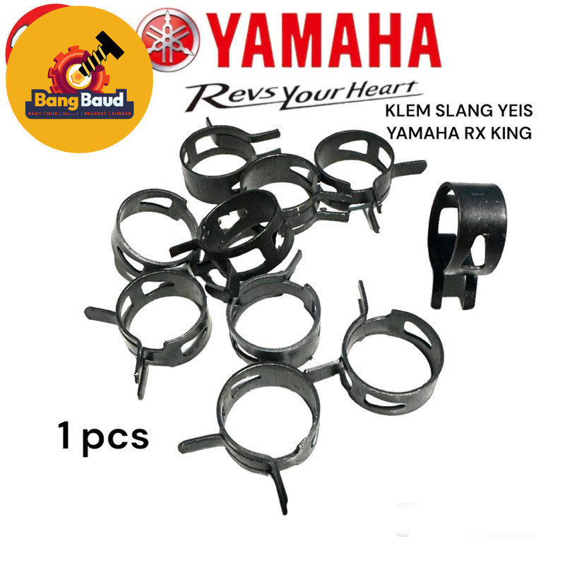 CLAMP HOSE CLAMP HOSE YEIS YAMAHA RX KING ORIGINAL CLAMP