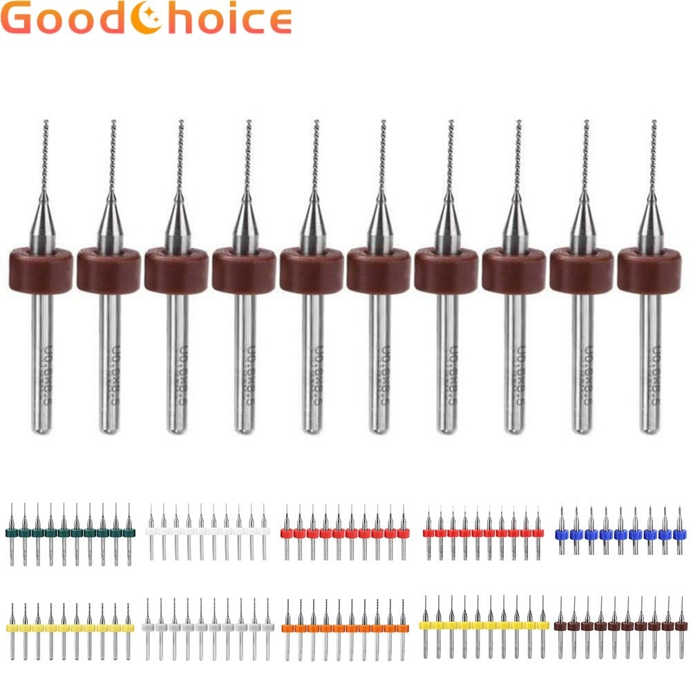 【Good】ชุดดอกสว่านคาร์ไบด์ทังสเตนเหล็ก Pcb 10 ชิ้น