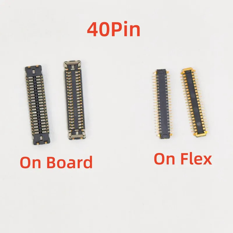 1 ชิ้นจอแสดงผล LCD หน้าจอ Flex FPC Connector 40Pin สําหรับ Samsung Galaxy A04 A045 A05 A055 ปลั๊กบนบอร์ดเปลี่ยนอะไหล่ซ่อม