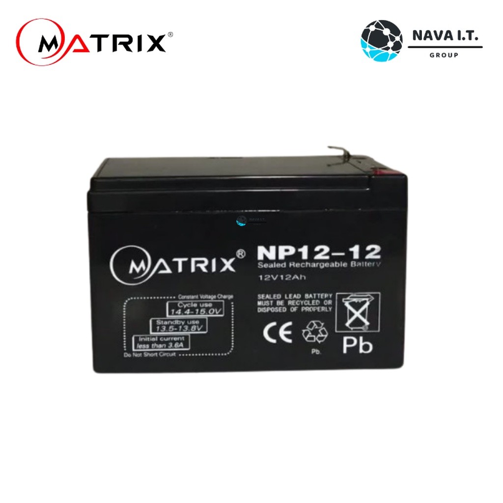 MATRIX BATTERY / KATZUNI BATTERY 7.8 9A 12A แบตเตอรี่เครื่องสำรองไฟ UPS BATTERY คุณภาพดี ไฟเต็ม ราคา ถูกที่สุด ดีลบีเคเค แกลเลอรีภาพที่ 7