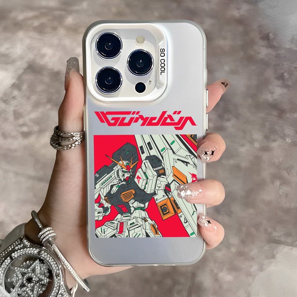 COD เคส iPhone 11 12 13 14 15 Pro MAX 6 7 8 14 15 Plus XR XSMAX SE 2020 เคสโทรศัพท์กันกระแทกสุดเท่ Freedom Gundam