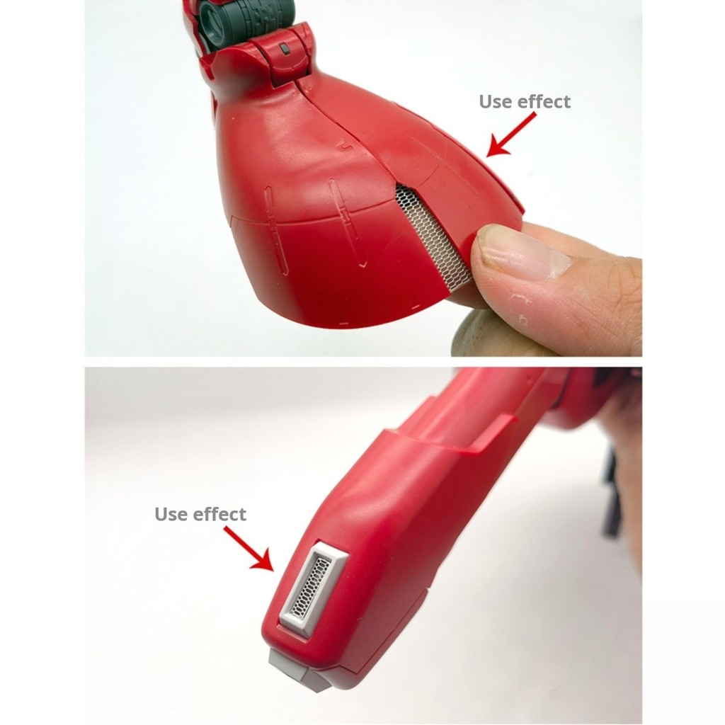 Moshi MX043-048 รุ่นตาข่ายรายละเอียด Etching แผ่น PE สําหรับ Gundam Gunpla GK Mecha ทําเครื่องมืองานอดิเรก DIY อุปกรณ์เสริม - รูปที่ 3